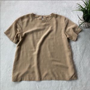 Vintage 100% silk size small